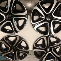 COPRI-CERCHI-COPPE X RUOTE BI COLOR X CITROEN C3