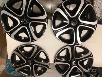 COPRI-CERCHI-COPPE X RUOTE BI COLOR X CITROEN C3