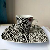 Set Keith Haring Tazza + Piatto Tognana