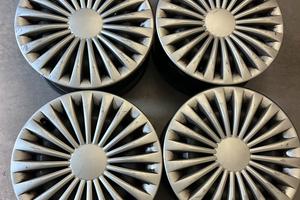 4 cerchi in ferro 15” modello KFZ 8737 + copricerc