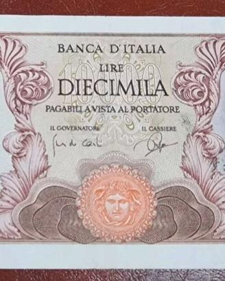 RARA DIECIMILA 10000 LIRE MICHELANGELO REPUBBLICA