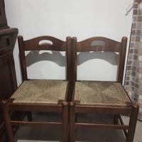 sedie rustiche 