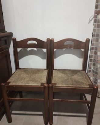 sedie rustiche 