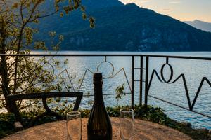 Parco lago-appartamento con spiaggia privata