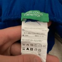 Pantaloncini benettone blu taglia 12 anni