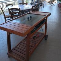 Barbecue teak Unopiù