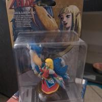 Amiibo Zelda e Loftwing ancora nella scatola.