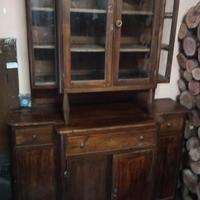 PREZZO AFF@RE===vetrina - credenza antica