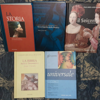 Lotto 5 Libri Saggistica Musica,Storia,Arte,Bibbia