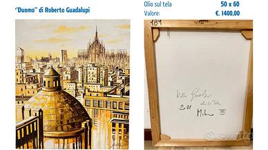 Quadro moderno - ‘’Duomo’’ di Renato Criscuolo.