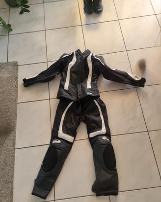 Giacca da moto in pelle+Pantaloni