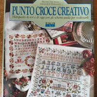 Punto croce creativo - libro illustrato a colori