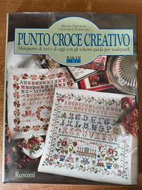 Punto croce creativo - libro illustrato a colori