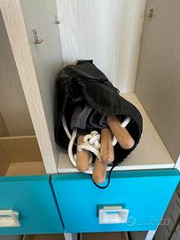 libreria, matresso, letto, scooter, dondol