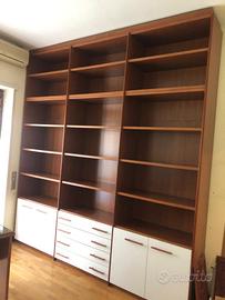 Libreria + scrivania + cassettiera