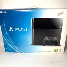 Sony PlayStation 4 Fat 500GB Jet Black con Box