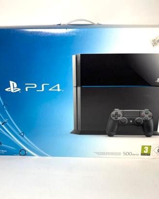 Sony PlayStation 4 Fat 500GB Jet Black con Box