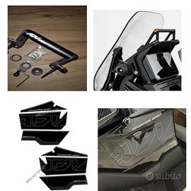 honda adv 350 staffa navigatore protezione tunnel 