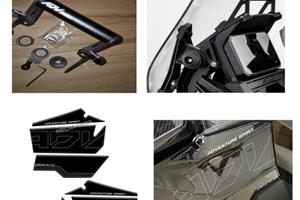 honda adv 350 staffa navigatore protezione tunnel 