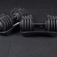 Manubri Regolabili Elite 1,5-18Kg Nero (coppia)