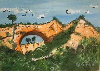 Quadro Ponte di Veja Lessinia