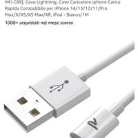 Cavo Iphone per auto 15 cm  Rampow