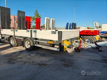 Rimorchio Carrellone Biga 2 assi nuovo Scorpion pr