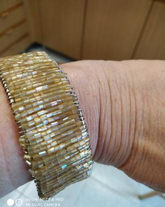 Bracciale fatto a mano+Gangio/FermacapelliSwar