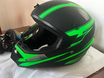 Nuovo casco da moto/bici per adolescente