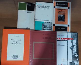 6 Libri di Storia per università, studio, ricerche