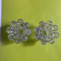 Portacandele vintage vetro