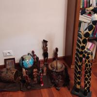 Collezione oggetti etnici e decorativi - Legno