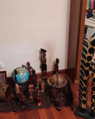 Collezione oggetti etnici e decorativi - Legno