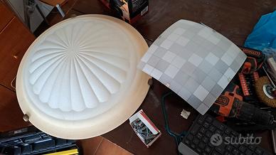 Plafoniere da soffitto in vetro – 2 modelli dispon