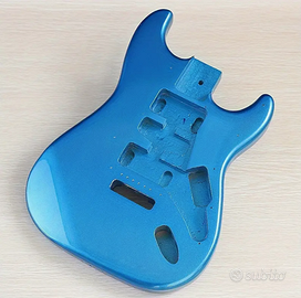 Corpo in pioppo per chitarra stratocaster