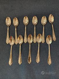 Cucchiaini vintage ARG 800 placcati argento