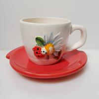 Kasanova servizio te' 4 tazze ceramica - nuovo