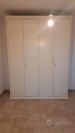 Armadio 4 ante multistrato legno