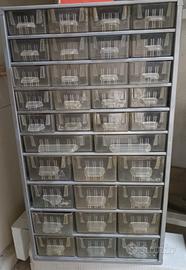 Cassettiera in acciaio per utensili