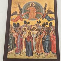 Icona Ortodossa Ascensione Gesù Cristo