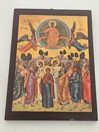 Icona Ortodossa Ascensione Gesù Cristo