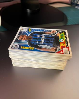 Figurine Adrenalyn 2017/2018 - lotto di 56 carte
