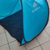 tenda copri vento 2 seconds decathlon 