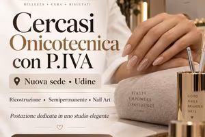 Stanza per onicotecnica in centro estetico – Udine