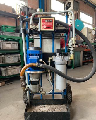 Pompa per Olio Idraulico su Carrello