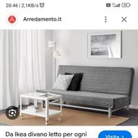 Divano letto Ikea 