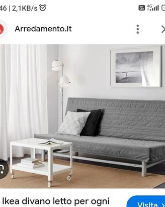 Divano letto Ikea 
