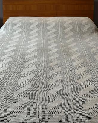 Coperta uncinetto fatta a mano