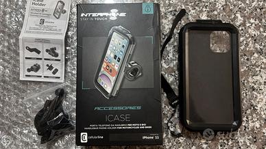 Porta telefono da manubrio per moto e bici