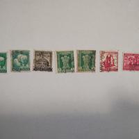 Vecchi francobolli India